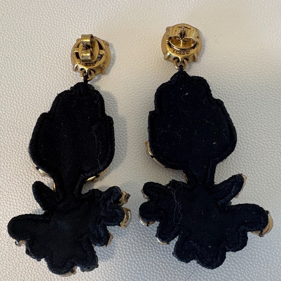 J Crew Crystal Statement Earrings - Picture 2 of 2